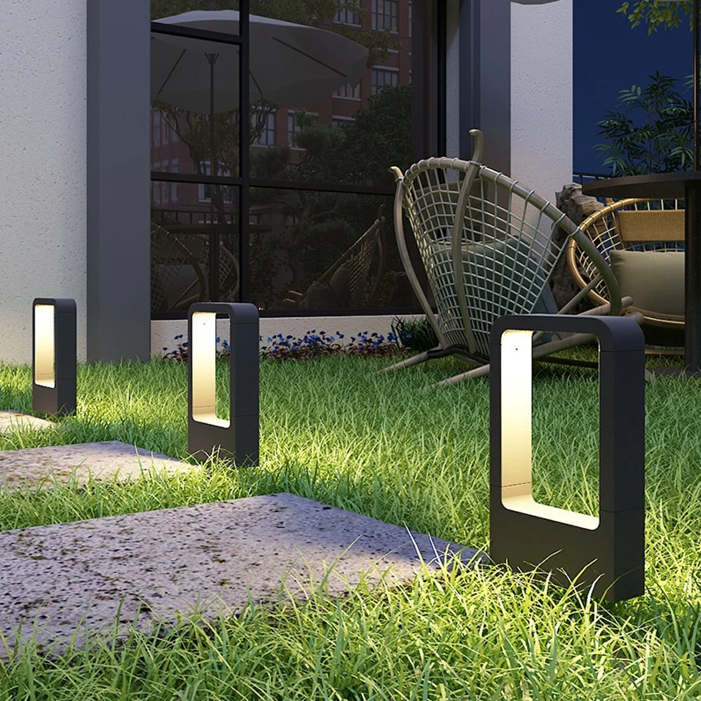 Outdoor Commercial/Residential Low-Voltage 12V/Line Voltage/Solar LED Landscape Garden Driveway Pathway Lawn Bollard Lights