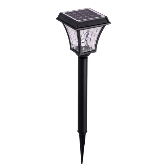 Lampione da esterno in alluminio impermeabile IP65, moderna luce solare da giardino a LED