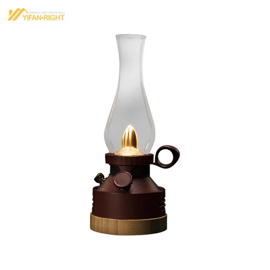 Luce Atomosphere vintage con altoparlante Bluetooth, luce da campeggio a LED ricaricabile