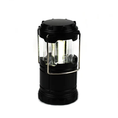 Luce da campeggio a LED portatile con gancio, mini lanterna da campeggio all'aperto COB